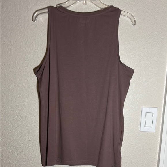 Ann Taylor Embellished Gray/BrownTank Top - Picture 4 of 4